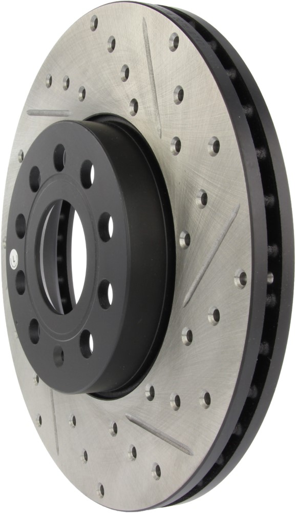 StopTech Sport slotted & drilled front rotor 288x25mm, Left