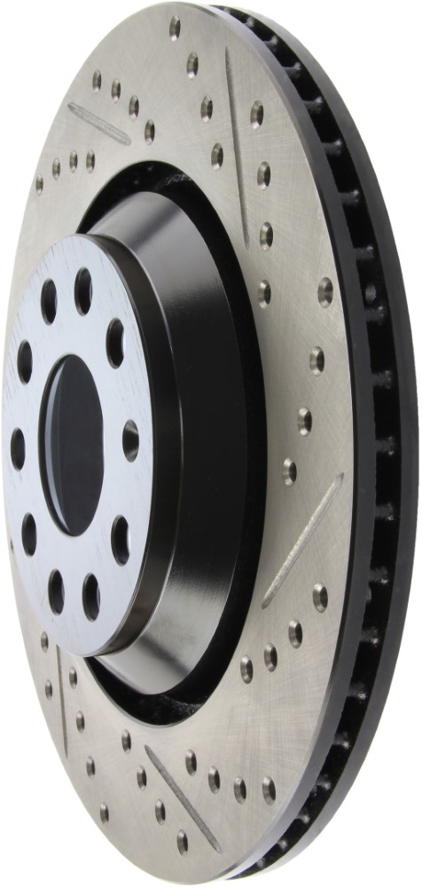 StopTech Sport slotted & drilled rear rotor 310x22mm, Left