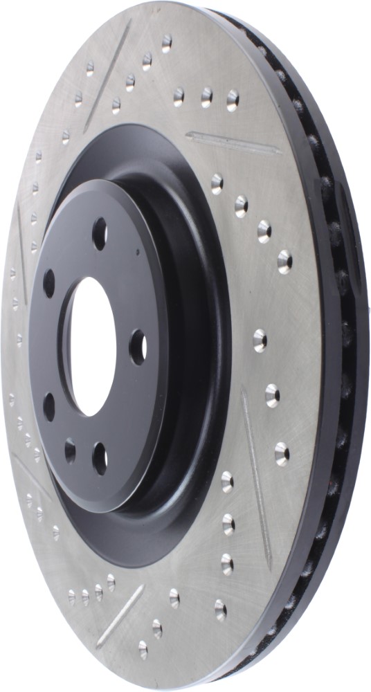 StopTech Sport slotted & drilled rear rotor 330x22mm, Right