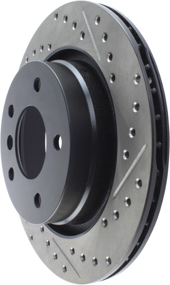 StopTech Sport slotted & drilled rear rotor 294x19mm, Left