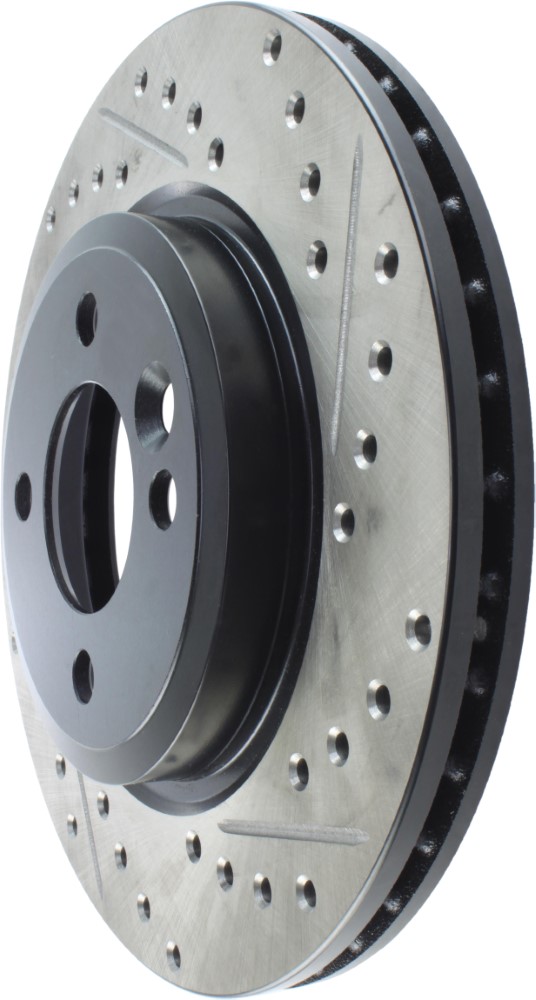StopTech Sport slotted & drilled front rotor 276x22mm, Left