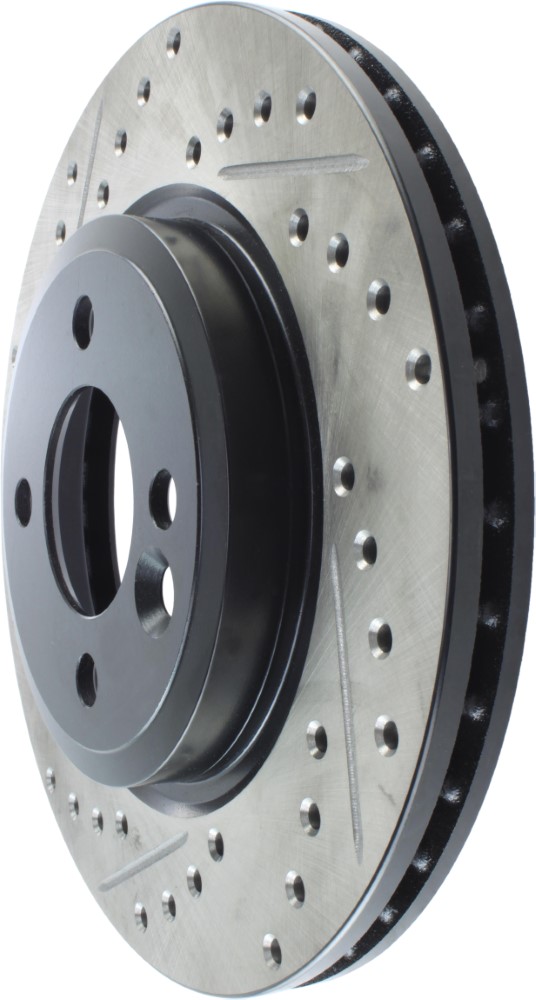 StopTech Sport slotted & drilled front rotor 276x22mm, Right