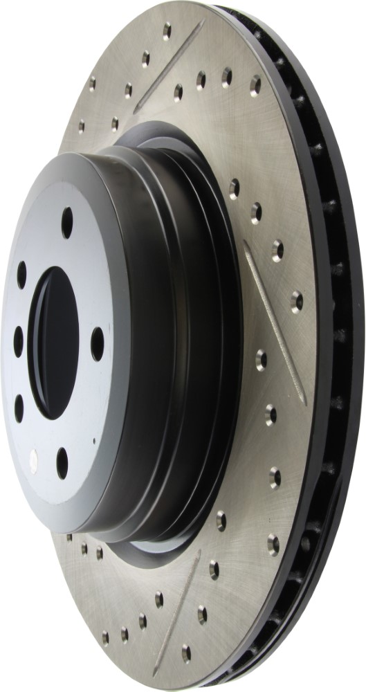 StopTech Sport slotted & drilled rear rotor 336x22mm, Right