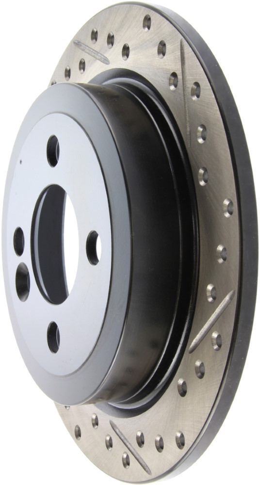 StopTech Sport slotted & drilled rear rotor 259x10mm, Left