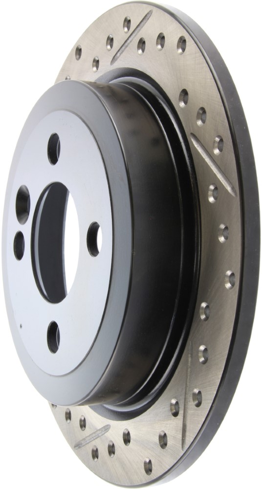 StopTech Sport slotted & drilled rear rotor 259x10mm, Right