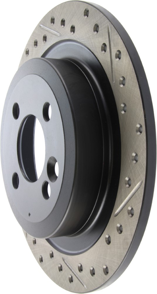 StopTech Sport slotted & drilled rear rotor 280x10mm, Left