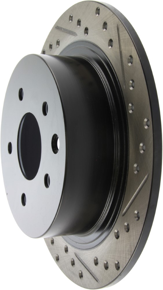 StopTech Sport slotted & drilled rear rotor 292x9mm, Left