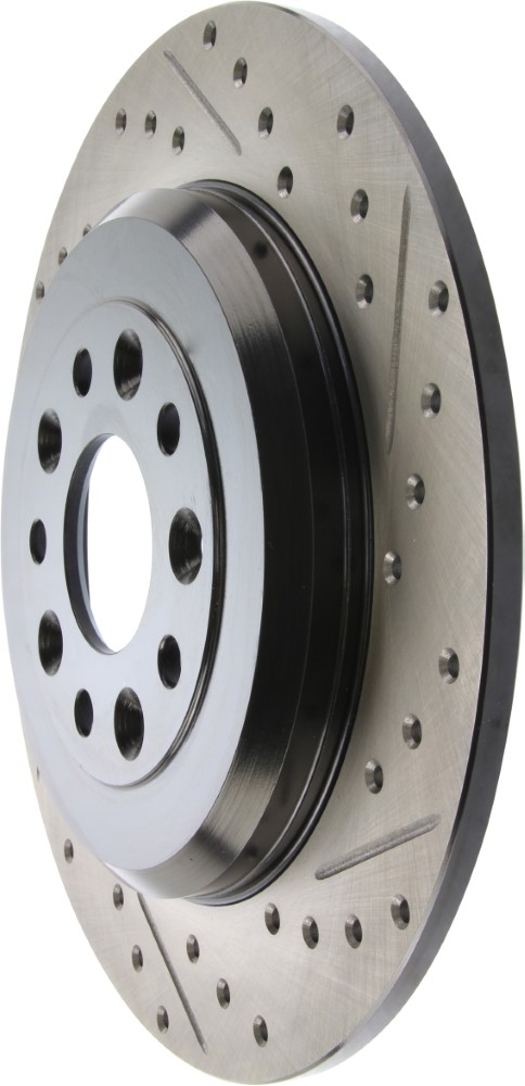 StopTech Sport slotted & drilled rear rotor 330x11mm, Left
