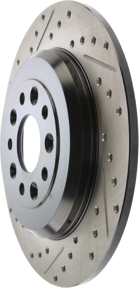 StopTech Sport slotted & drilled rear rotor 330x11mm, Right