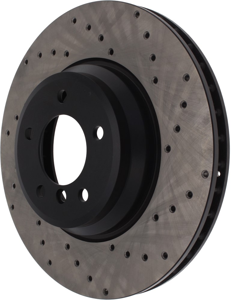 StopTech Sport drilled front rotor 348x30mm, Left