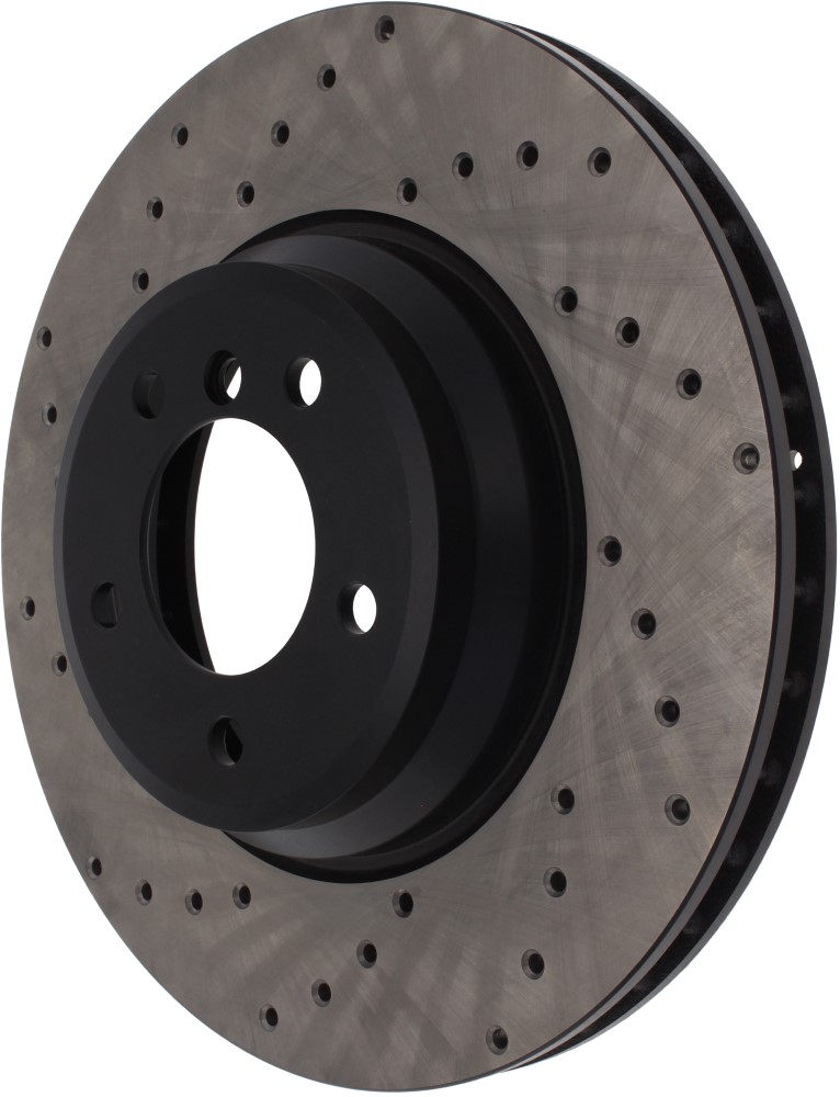 StopTech Sport drilled front rotor 348x30mm, Right
