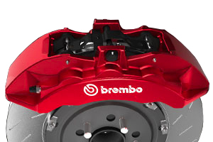 Hellcat & 392<br><small>390mm Floating Rotors<br>6-Piston Brembo Calipers</small>