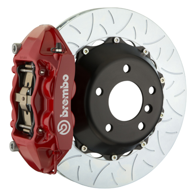 Brembo GT rear BBK with 4-piston Monobloc calipers and 345x28mm slotted rotors