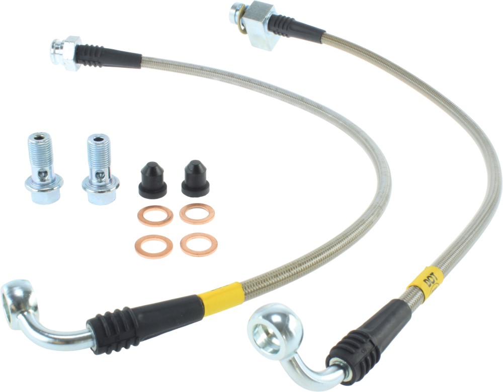 Stainless lines - Rear (Also fits StopTech BBK 83-263-0047)