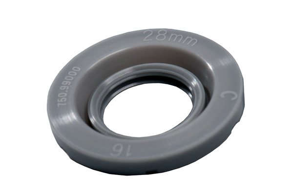 Dust boot for 28mm caliper piston *Silicone - High Temperature - Gray* (Click for application notes) 11 in stock