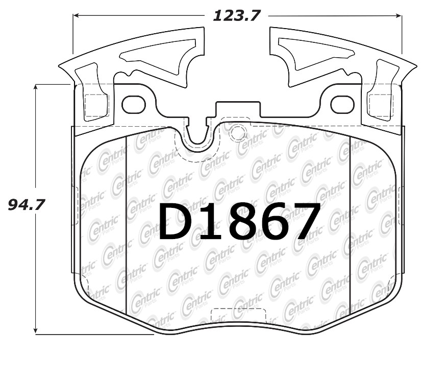 374mm Front Rotors<br><small>D1867 Front Pads</small>