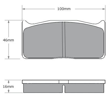 DR20 Pad Shape