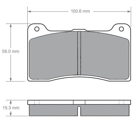 DR22 Pad Shape