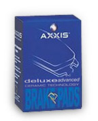 Axxis Deluxe Advanced brake pads - rear (D228) [1 box required]