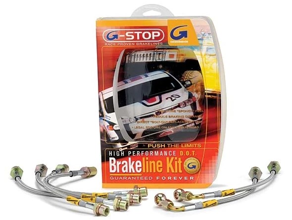Goodridge G-Stop 4-wheel stainless braided brake line kit