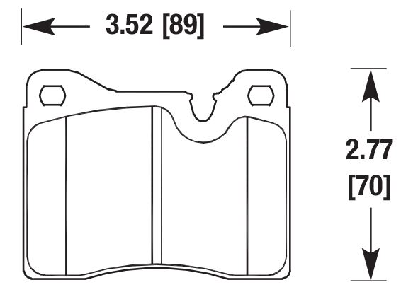 ATE Front Calipers<br><small>D163 Pad Shape</small>