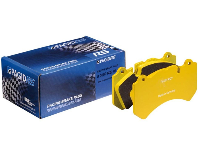 Pagid RSL29 Yellow Endurance Race Pads -  front (D1382) [1 box required] 17mm thick, does not accommodate sensor