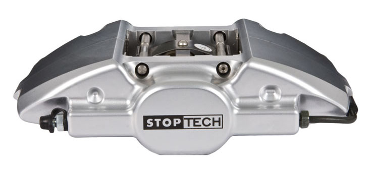 ST-22 caliper, 26mm pistons, silver, 25mm wide, leading L UNAVAILABLE