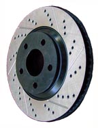 StopTech SportStop slotted & drilled front rotor 298x32mm, Right