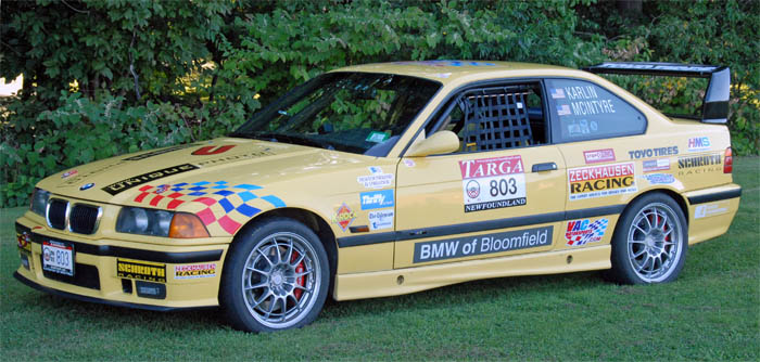 BMW E36 M3 at Targa of Newfoundland
