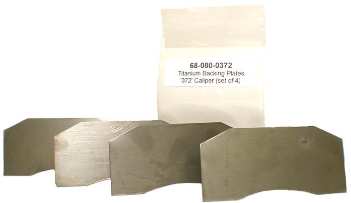 Titanium thermal shims - front (D916) 7 sets in stock