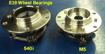 BMW 5-Series Front Wheel Bearing Replacement (1997 - 2003 Models